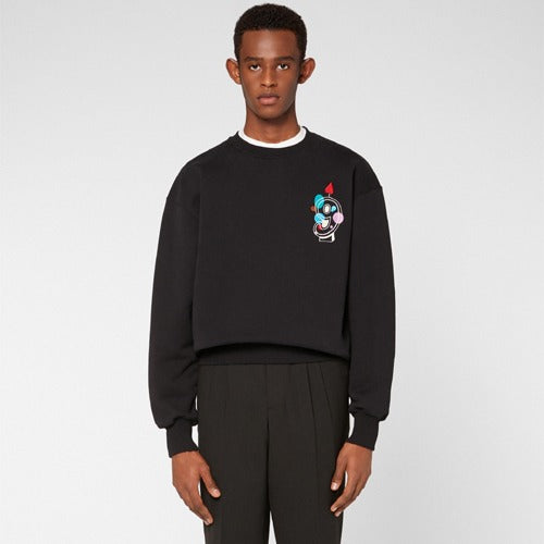 (국내배송) 아미 9 자수 장식 스웨트셔츠 - 2Color 당일출고 !!!