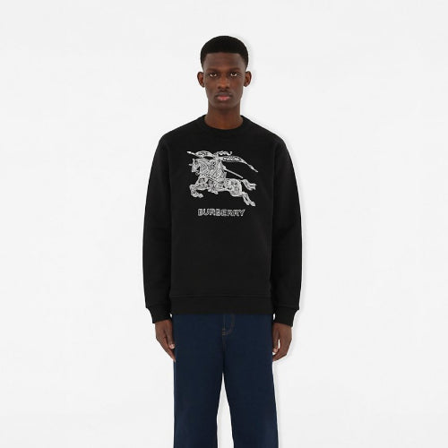 (국내배송, 당일출고)버버리 체인 기마 자수 맨투맨