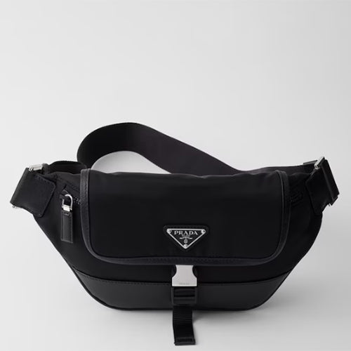 프라다 리나일론 앤 레더 벨트백 ~3Color~