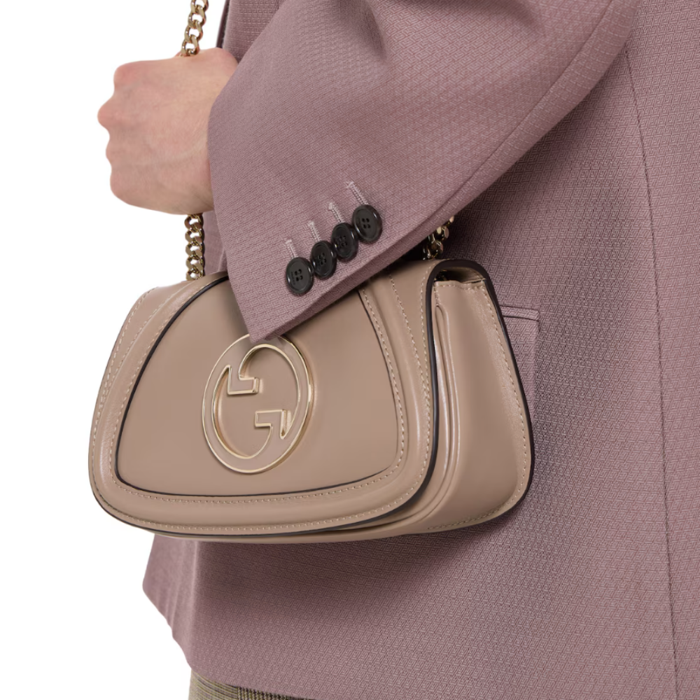 구찌 블론디 스몰 숄더백 회갈색