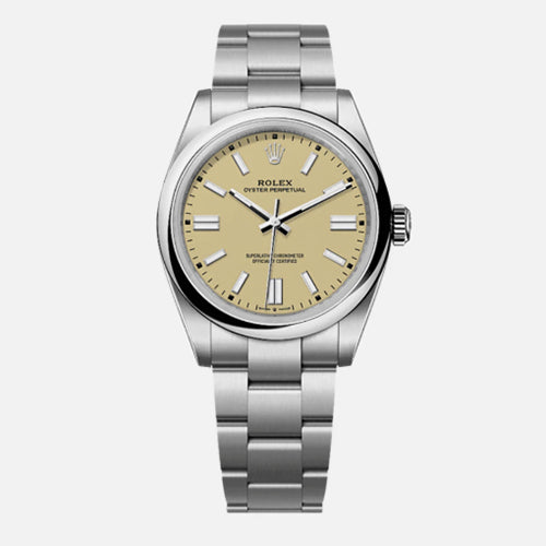 롤렉스 오이스터 퍼페추얼 36mm 베이지