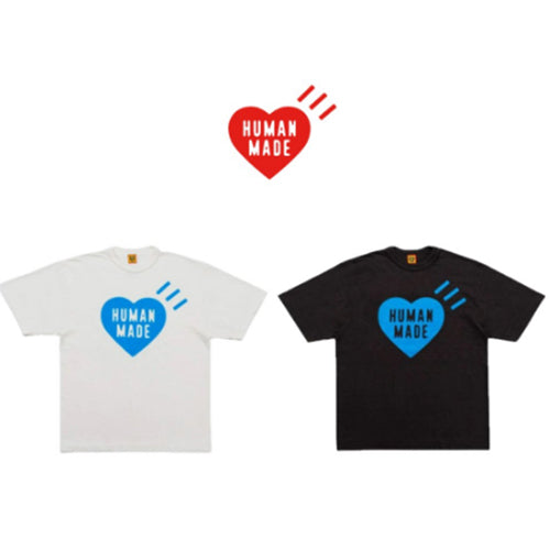 (국내배송) 휴먼 메이드 하트 반팔 티셔츠 ~2Color~