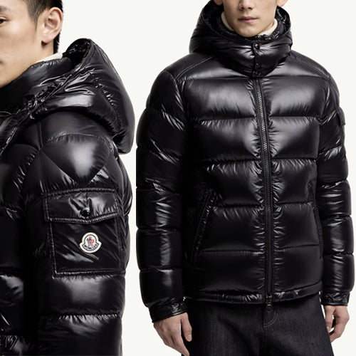 몽클레어 마야 후드 쇼트 다운 패딩 재킷