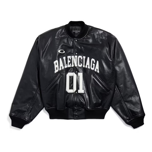 발렌시아가 바스켓볼 시리즈 봄버 블랙 화이트