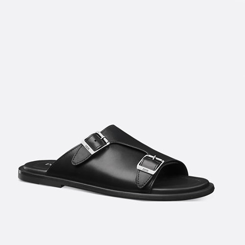디올 알리아스 슬리퍼 블랙