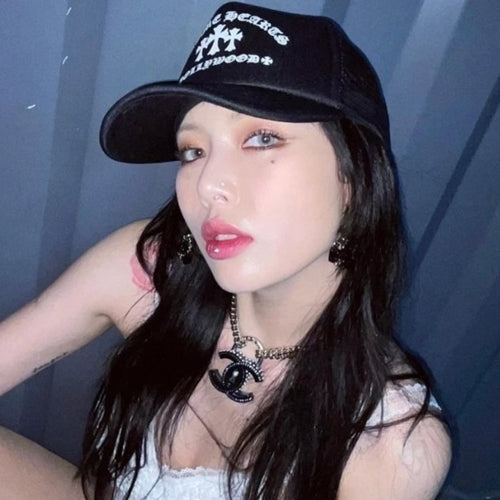 (국내배송) 크롬하츠 킹 타코 폼 트러커 햇 (현아, 방찬 착용)