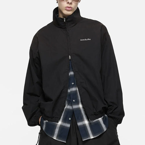 아크네 스튜디오 로고 지퍼 바람막이 자켓 ~2Color~