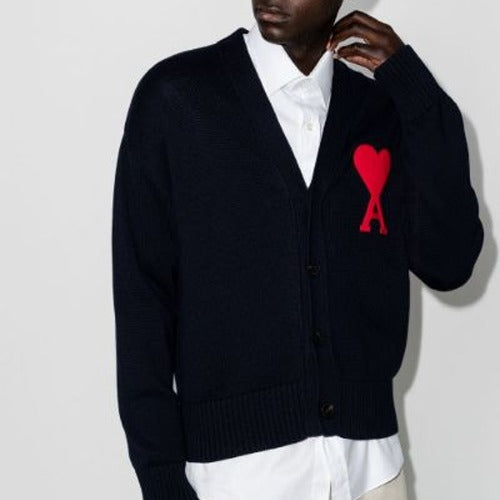 (국내배송) 아미 파리스 꾀흐 오버사이즈 가디건 - 4Color -