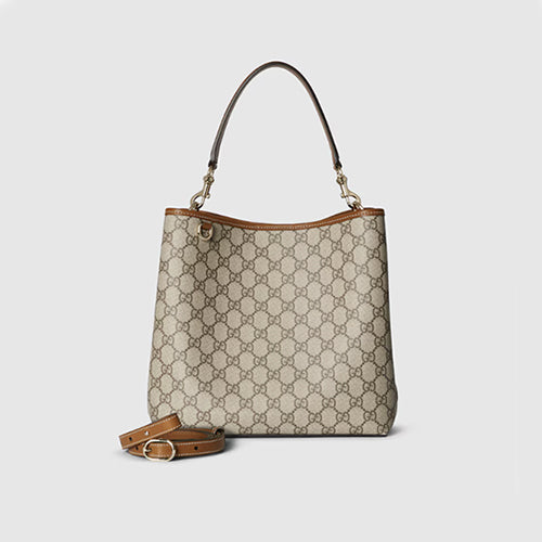 구찌 GG 엠블럼 스몰 숄더백 베이지/브라운