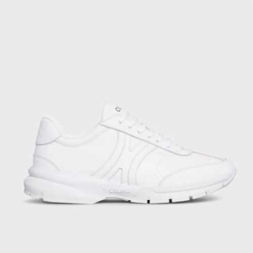 셀린느 러너 CR-01 로우 레이스업 스니커즈 옵틱 화이트