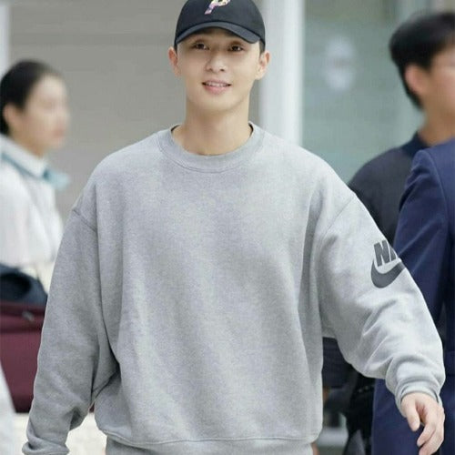 (국내배송, 당일출고) 나이키X피어오브갓 스웻 맨투맨 (박서준 착용)