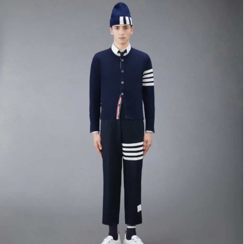 (국내배송) 톰브라운 크루넥 가디건 ~2COLOR~