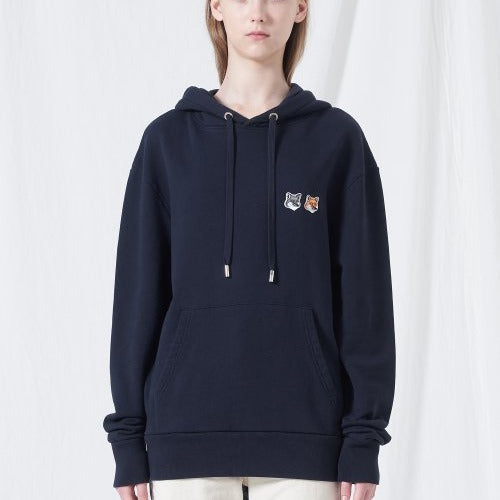 (국내배송) 메종키츠네 더블폭스 후드티셔츠 ~2Color~