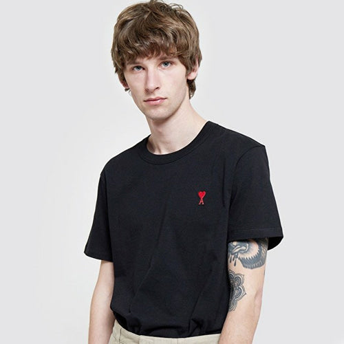 (국내배송, 당일출고) Ami 스몰패치 반팔 티셔츠 (공유, 카이, 류준열, 서강준 등 착용)-재입고!!-