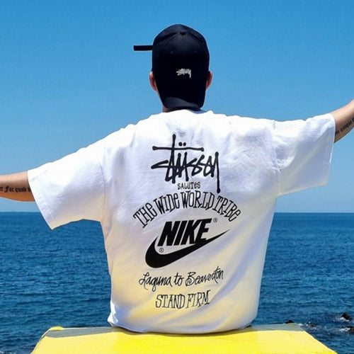 (국내배송) 나이키 X 스투시 WWT 오버핏 반팔 티셔츠 ~4Color~