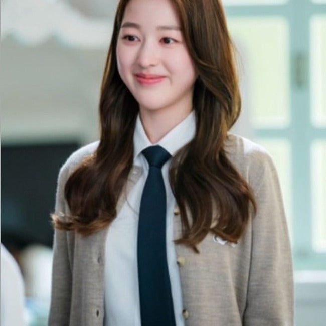 (국내배송) 메종키츠네 더블해드 라운드 가디건 ~5color~ (장디아, 박은빈 착용)