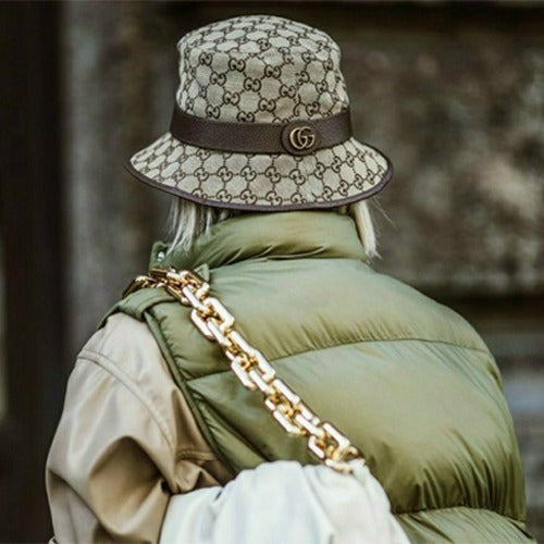 (국내배송, 당일출고) 구찌 GG캔버스 버킷햇