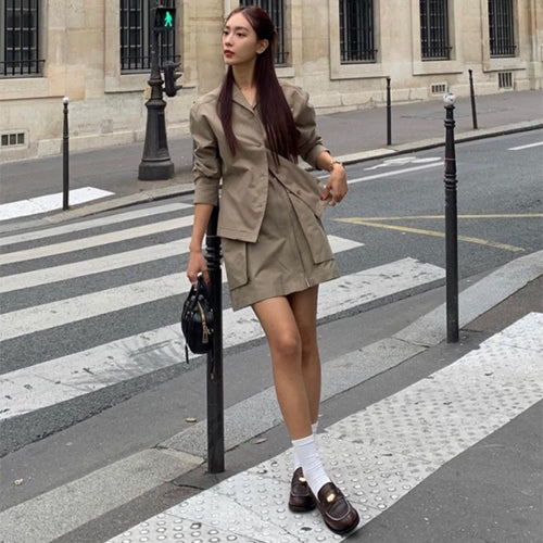 미우미우 레더 페니 로퍼 에보니[예리 착용]