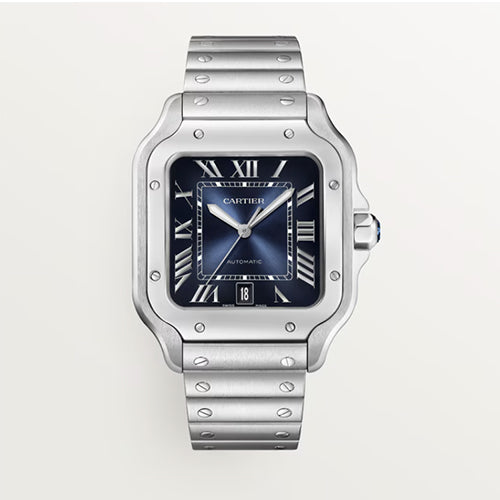 까르띠에 산토스 드 워치 라지 블루판 (최신버전 하이퀄리티)
