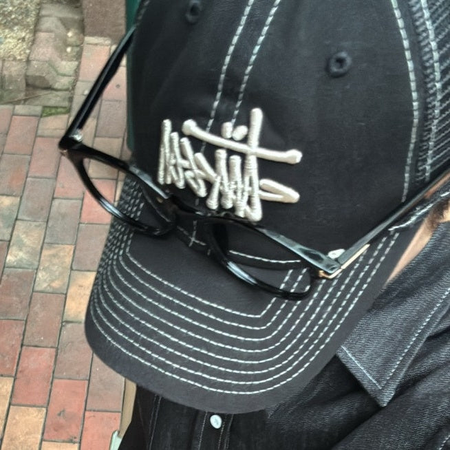 (국내배송) 스투시 뉴 에라 베이직 로고 자수 트러커 햇 ~4Color~