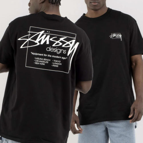 (국내배송) 스투시 모던 에이지 오버핏 반팔 티셔츠 ~2Color~