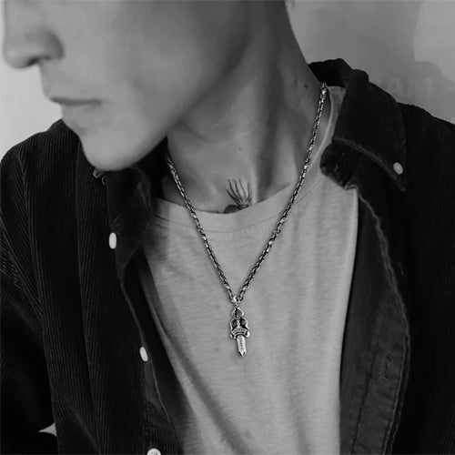 크롬하츠 라지대거 목걸이 60CM