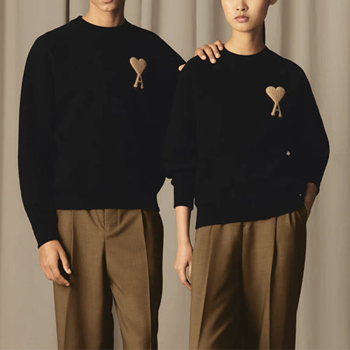 아미 드 꾀흐 스웨트셔츠 블랙