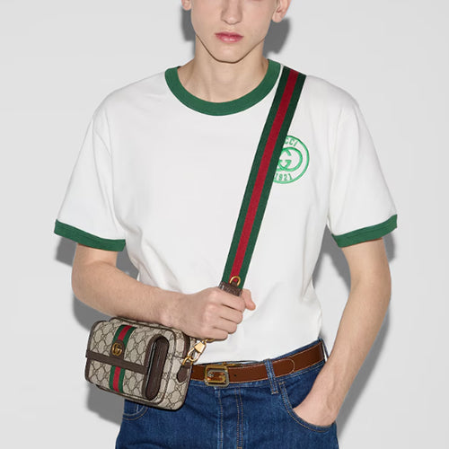 구찌 오피디아 GG 미니백 베이지 에보니 크로스백