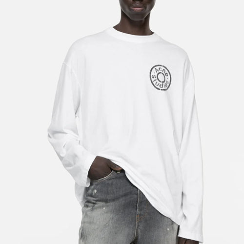 아크네 스튜디오 로고 티셔츠 화이트 ~2Color~