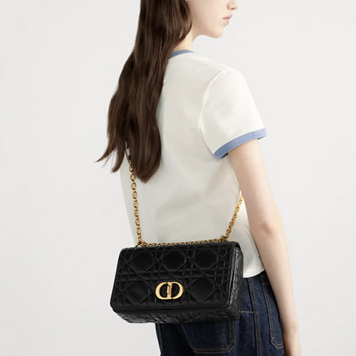 디올 카로 소프트 미디엄 크로스백 ~2Color