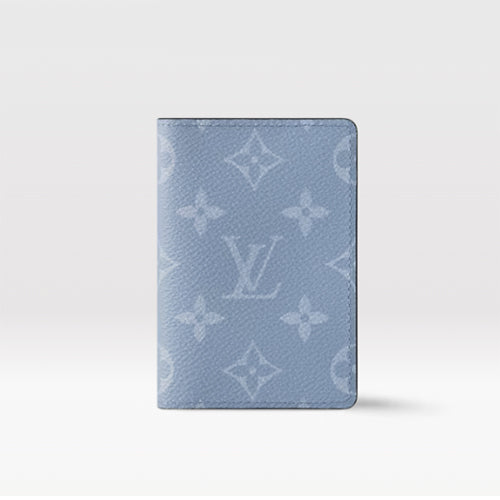 루이비통 타이가라마 오거나이저 카드지갑 스카이 블루