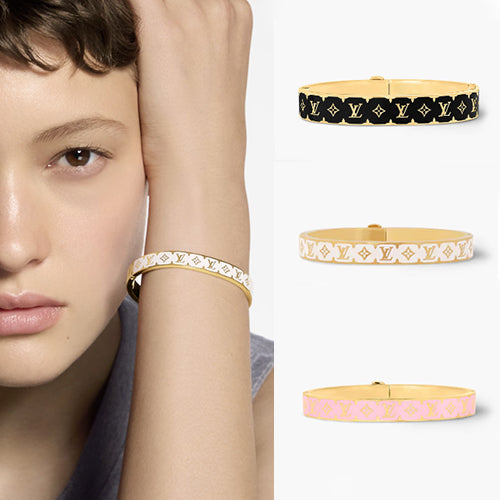 루이비통 나노그램 에나멜 팔찌 ~3color~