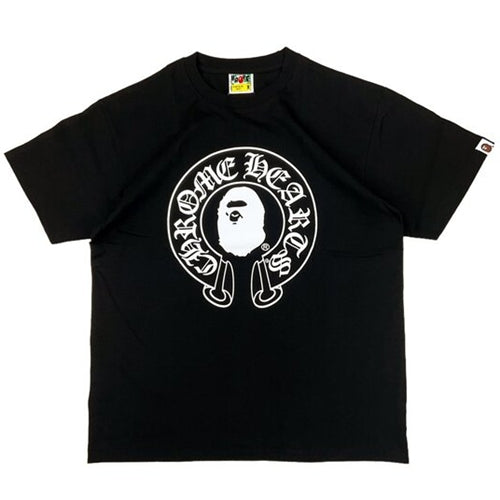 (국내배송) 베이프 X 크롬하츠 반팔 티셔츠 ~2Color~