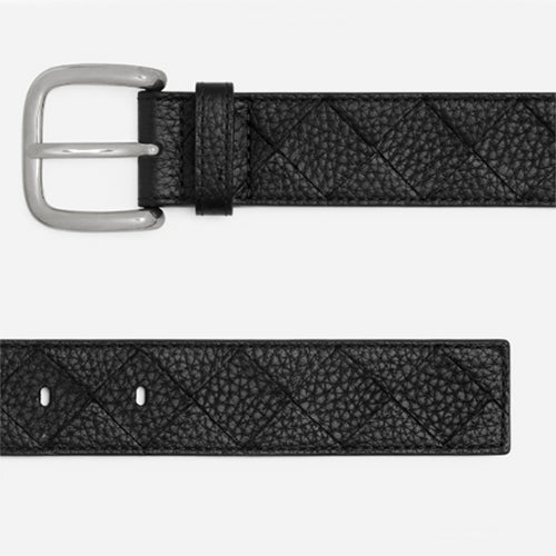 보테가 베네타 인트레치아토 토뤼옹 벨트 블랙 35MM