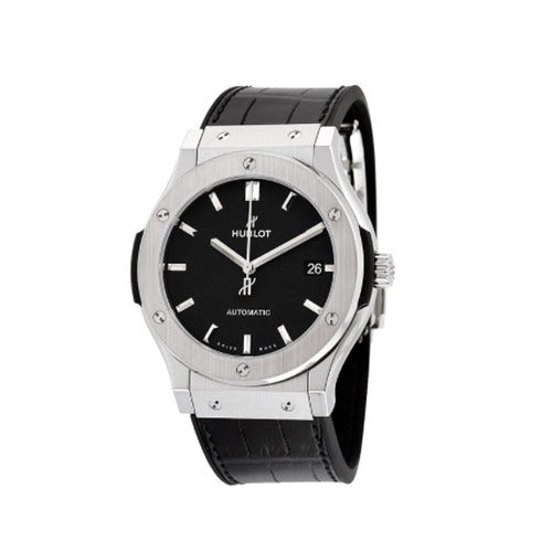 위블로 클래식 퓨전 오토매틱 블랙 다이얼 남성시계 45mm