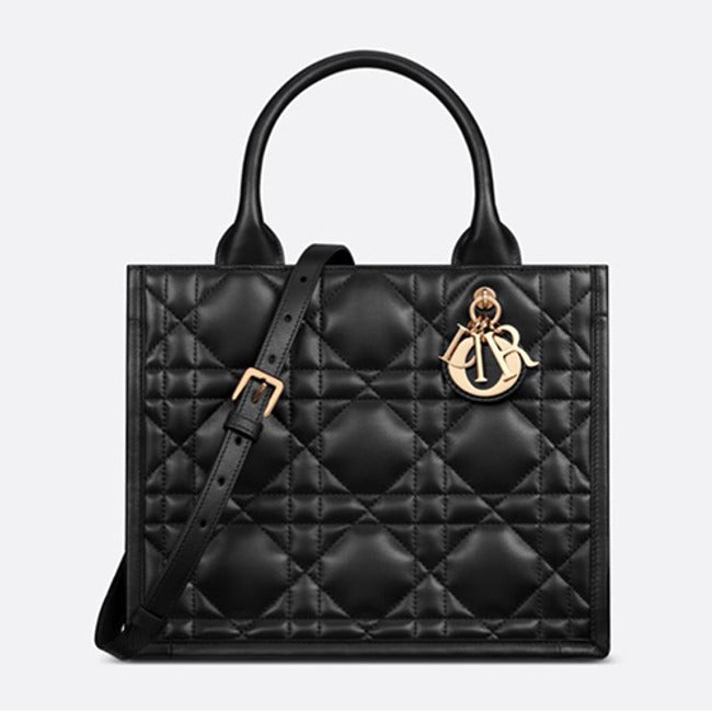 디올 레더 매크로 까나쥬 스몰 , 미디엄백