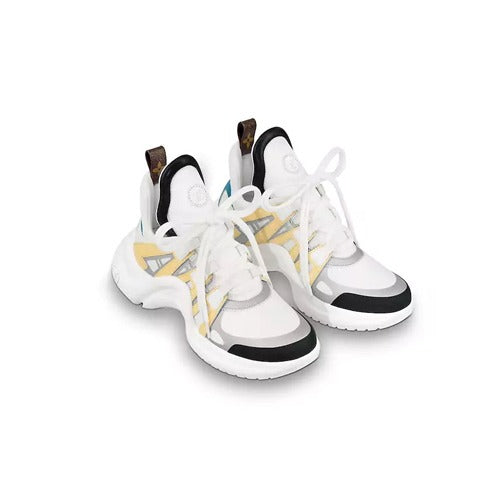 국내배송 [세일 상품] 루이비통 아치라이트 스니커즈 옐로우 43사이즈