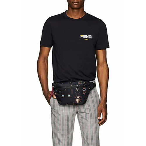 (국내배송, 당일출고) 펜디 X 휠라 로고 자수 반팔 티셔츠 ~2Color~