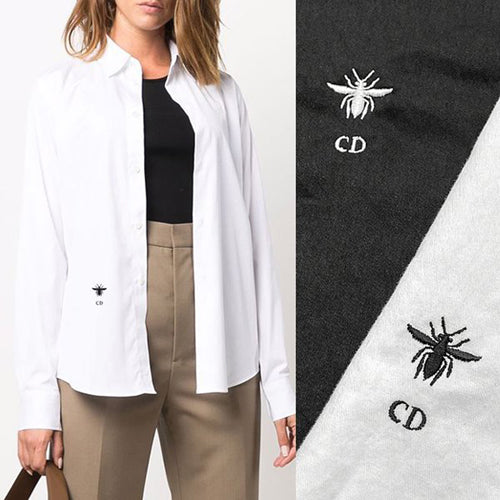 (국내배송) 디올 꿀벌 자수 셔츠 ~2Color~