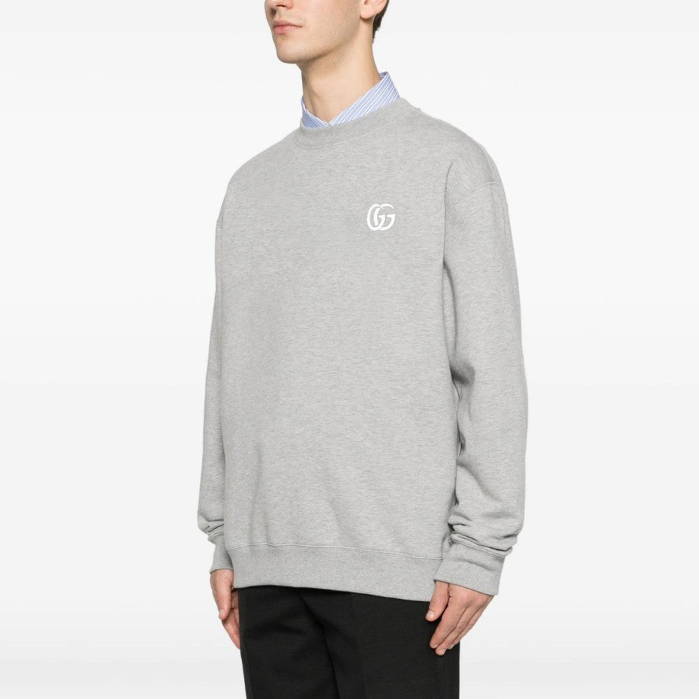 (국내배송, 당일출고) 구찌 GG 자수 로고 맨투맨  ~2Color~