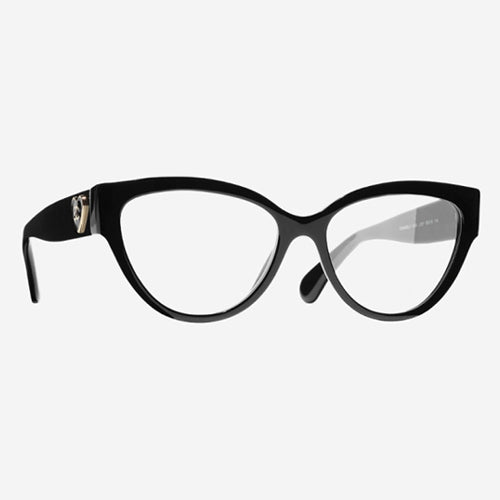 (국내배송) 샤넬 캣아이 하트로고 안경테